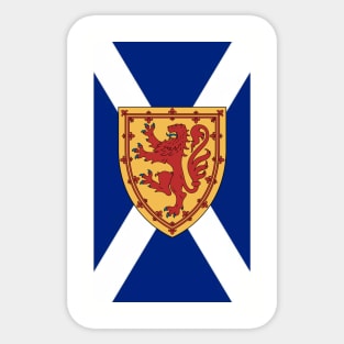 Royal Scottish Flag (vertical) Sticker